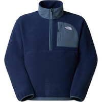 The North Face forro polar hombre M YUMIORI OFF PEAK 1/2 ZIP JACKET vista detalle