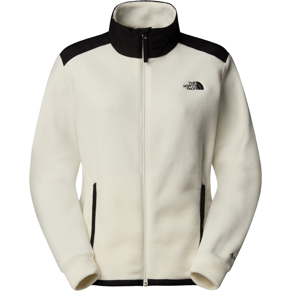 The North Face forro polar mujer W ALPINE POLARTEC 200 FZ JACKET vista frontal