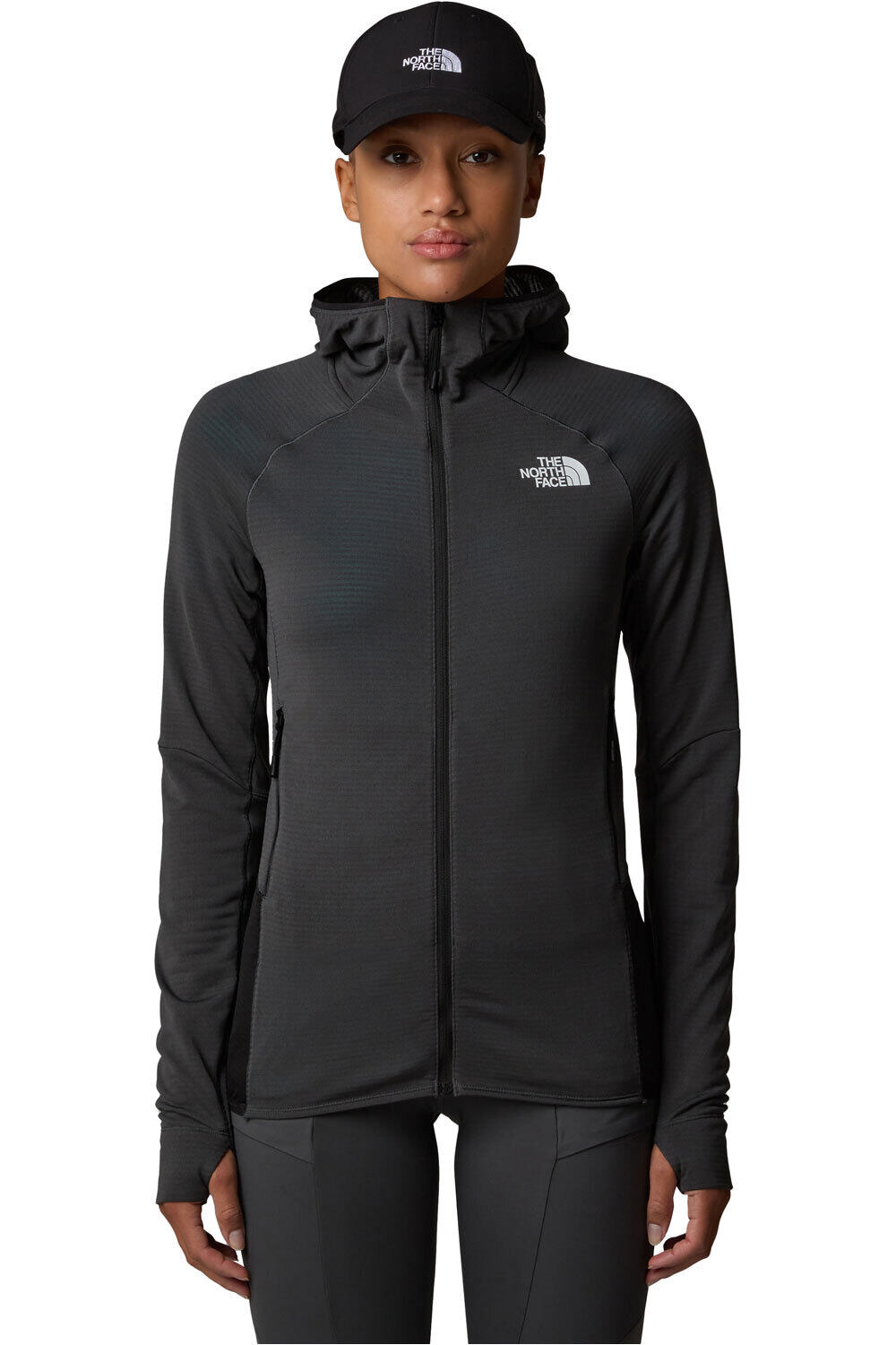 The North Face forro polar mujer W BOLT POLARTEC HOODIE vista frontal