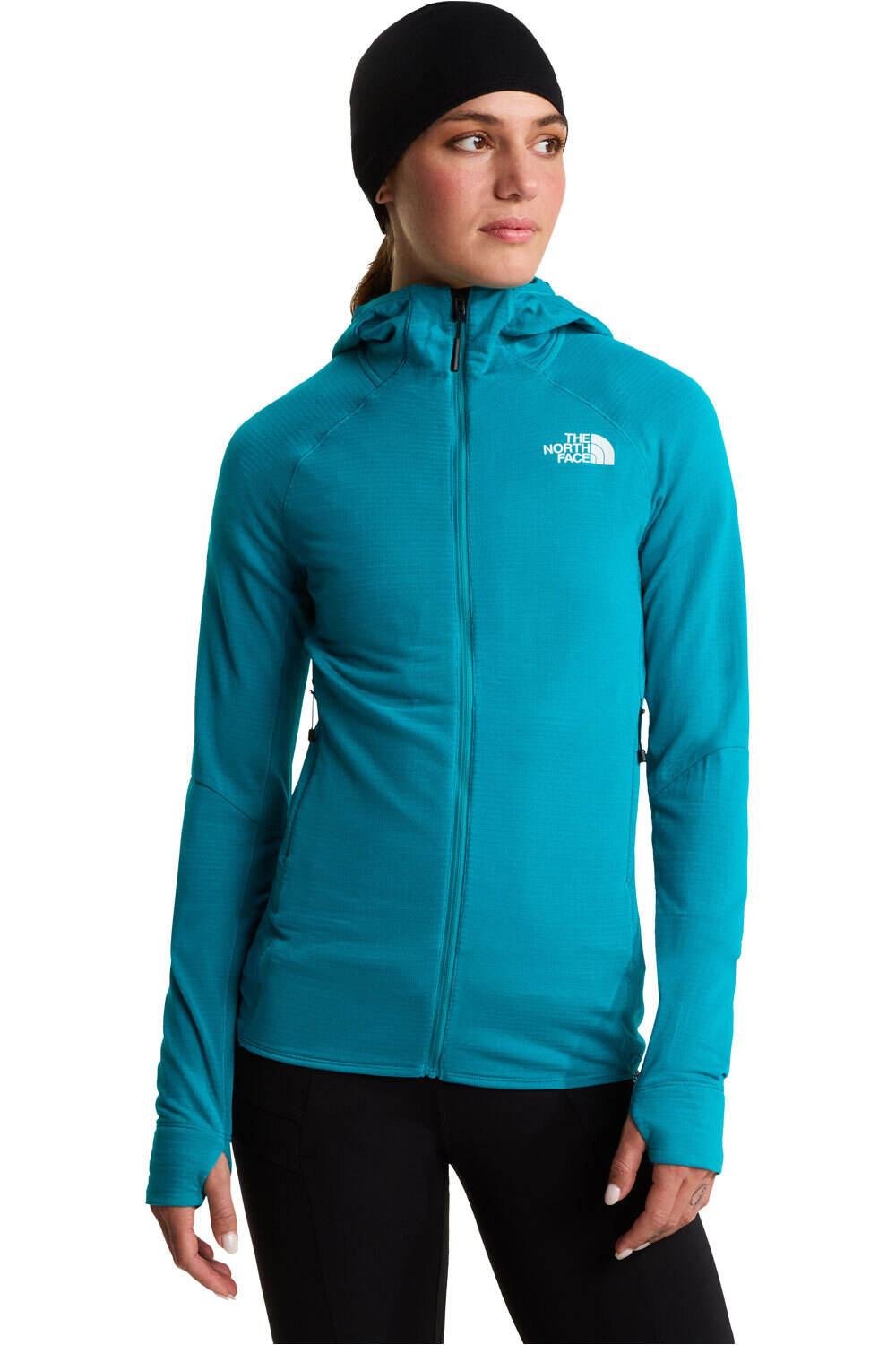 The North Face forro polar mujer W BOLT POLARTEC HOODIE vista frontal