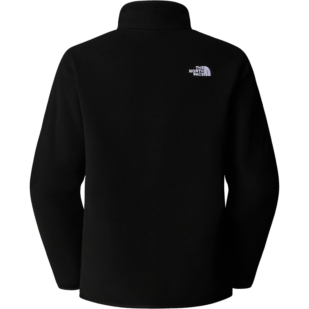 The North Face forro polar mujer W GLACIER FLEECE 1/4 ZIP JACKET 03