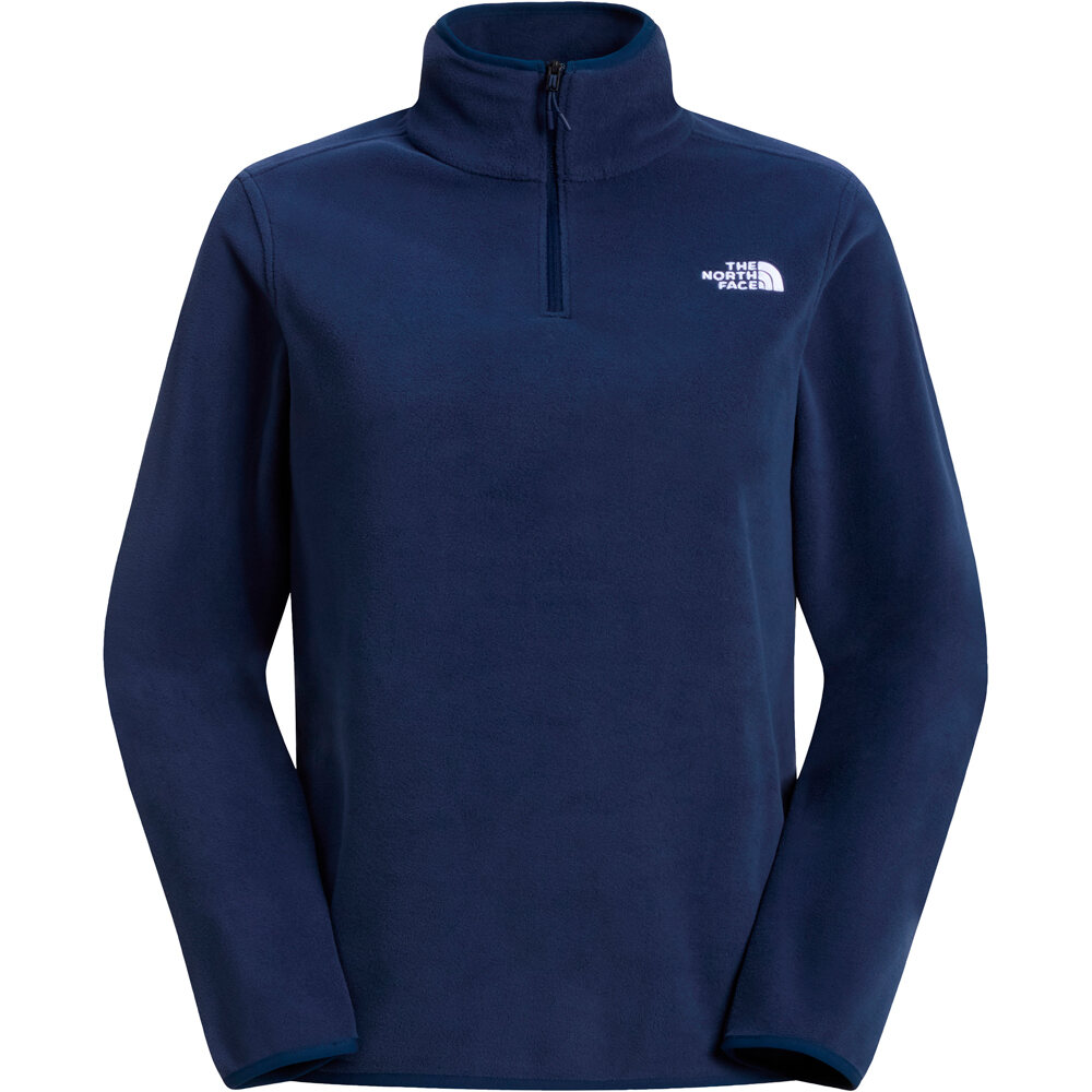 The North Face forro polar mujer W GLACIER FLEECE 1/4 ZIP JACKET 03