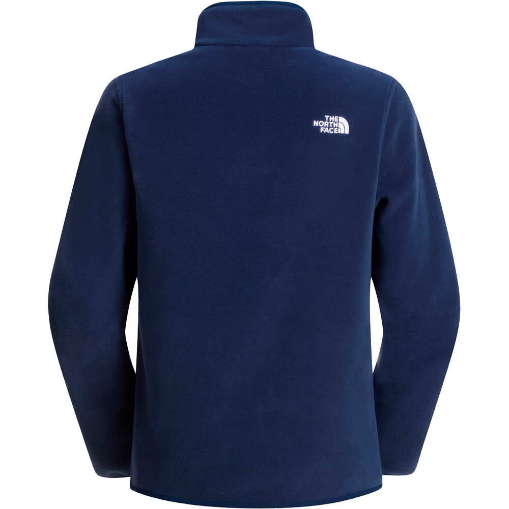 The North Face forro polar mujer W GLACIER FLEECE 1/4 ZIP JACKET 04