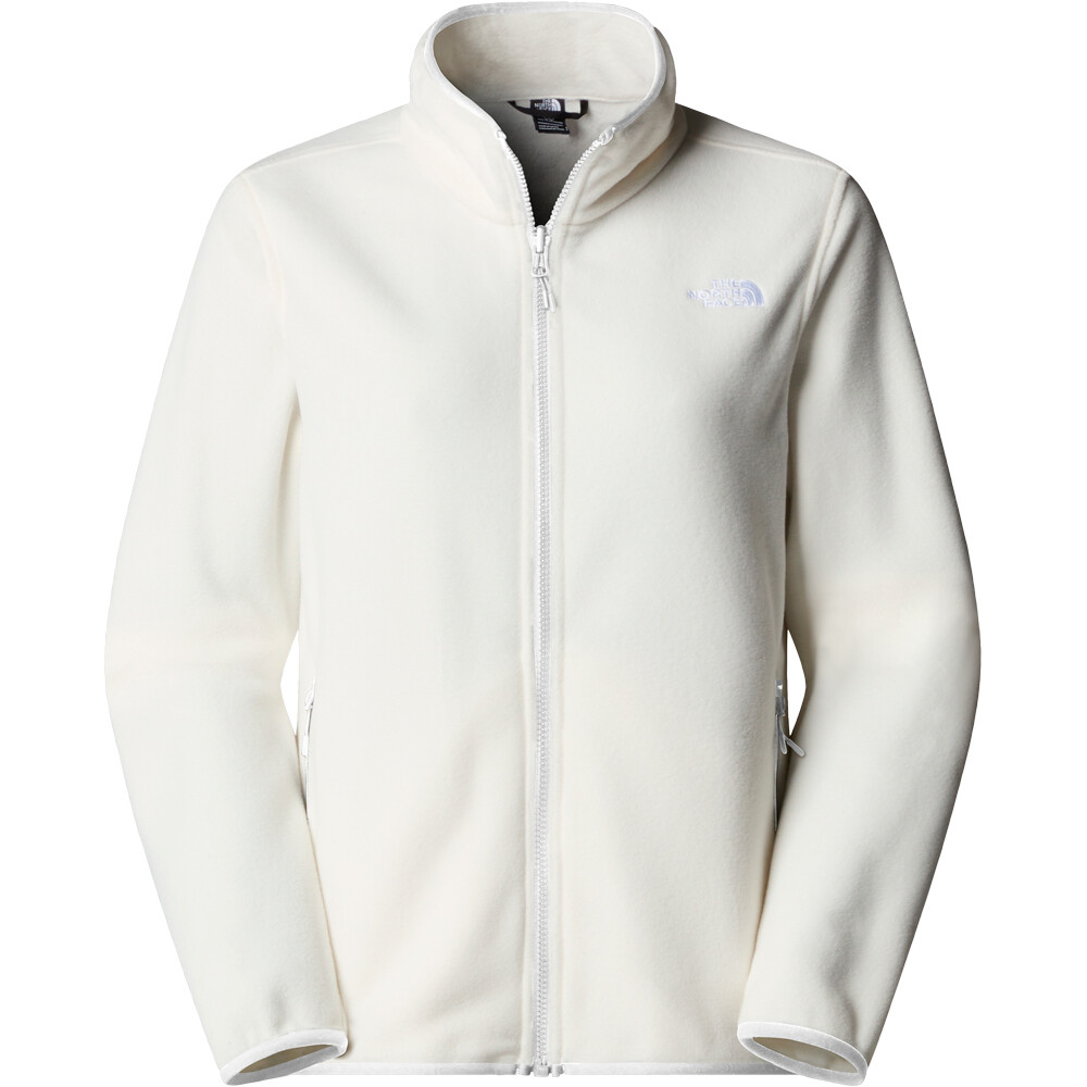 The North Face forro polar mujer W GLACIER FLEECE JACKET vista detalle