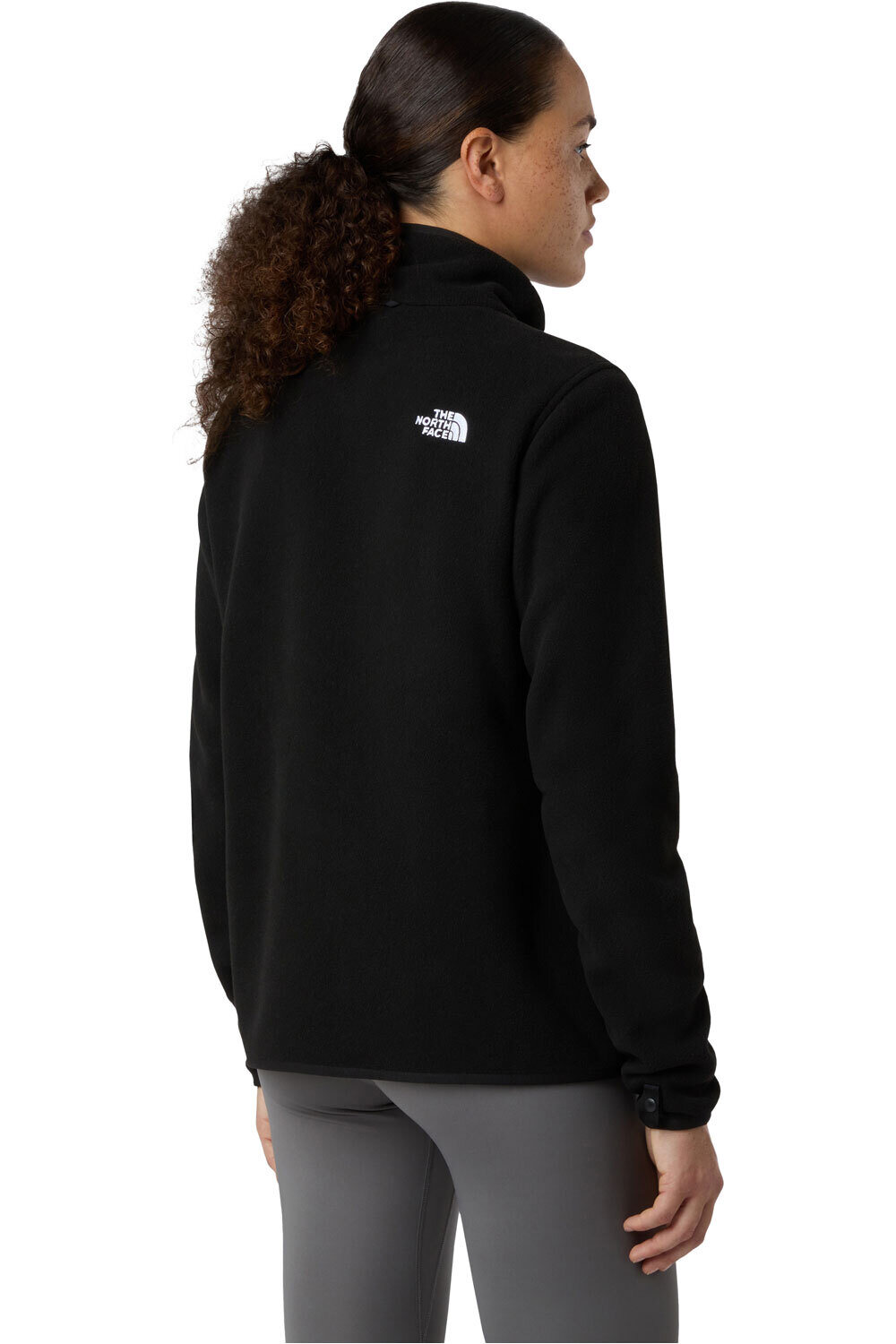 The North Face forro polar mujer W GLACIER FLEECE JACKET vista trasera