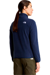 The North Face forro polar mujer W GLACIER FLEECE JACKET vista trasera