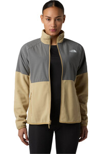 The North Face forro polar mujer W GLACIER HEAVYWEIGHT FULL ZIP JACKET vista detalle
