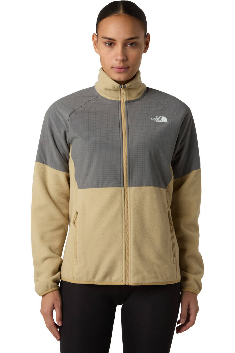 The North Face forro polar mujer W GLACIER HEAVYWEIGHT FULL ZIP JACKET vista frontal