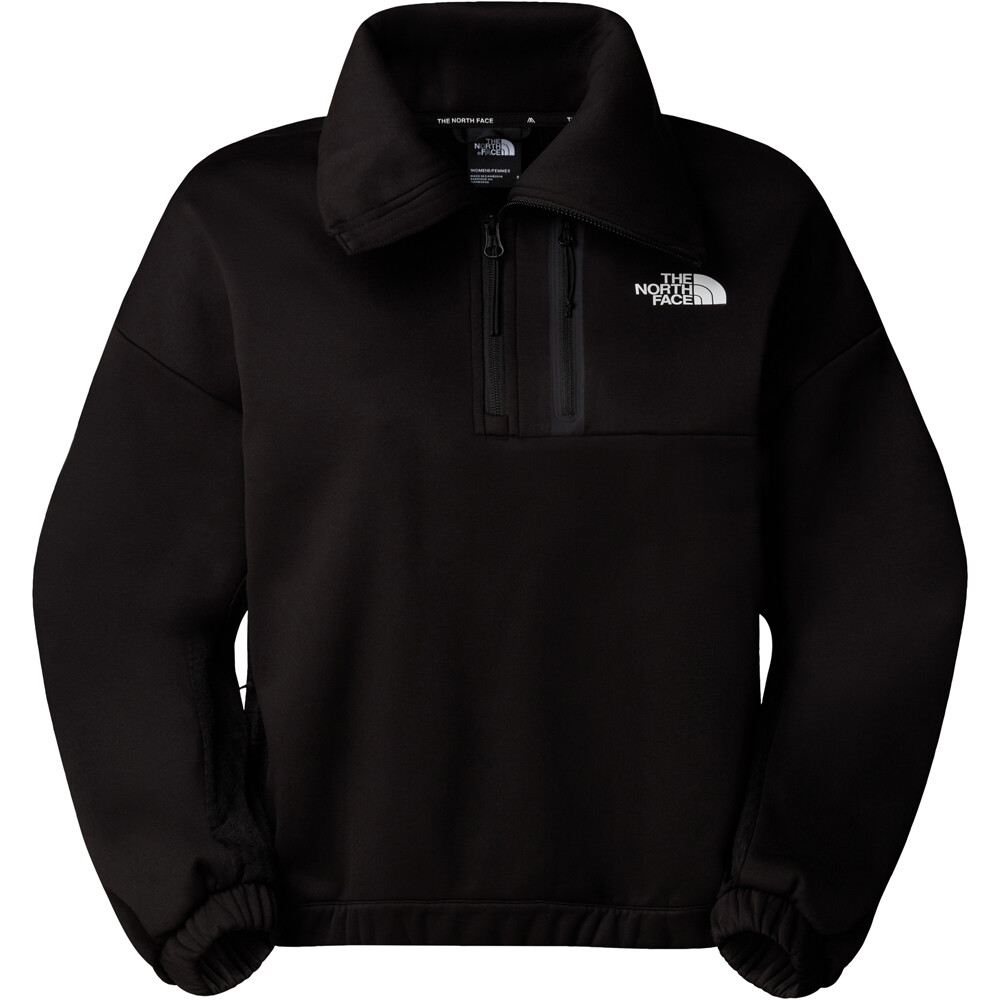 The North Face forro polar mujer W MA FLEECE INTEREST 1/4 ZIP vista detalle