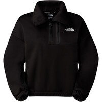 The North Face forro polar mujer W MA FLEECE INTEREST 1/4 ZIP vista detalle