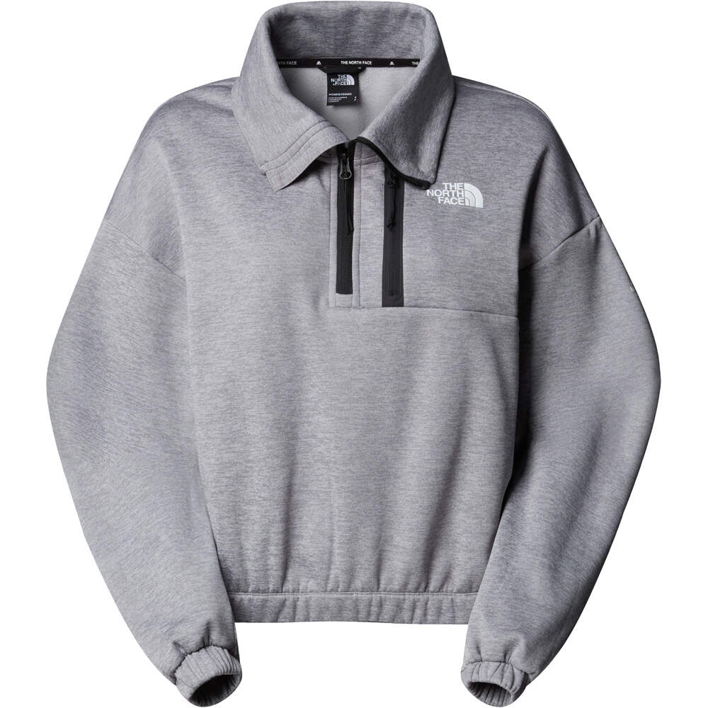 The North Face forro polar mujer W MA FLEECE INTEREST 1/4 ZIP vista frontal
