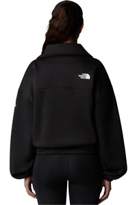 The North Face forro polar mujer W MA FLEECE INTEREST 1/4 ZIP vista trasera