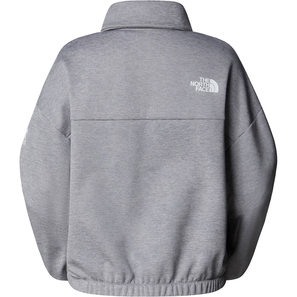 The North Face forro polar mujer W MA FLEECE INTEREST 1/4 ZIP vista trasera