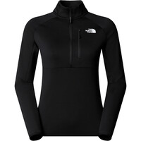 The North Face forro polar mujer W METEORA 1/4 ZIP FLEECE vista detalle
