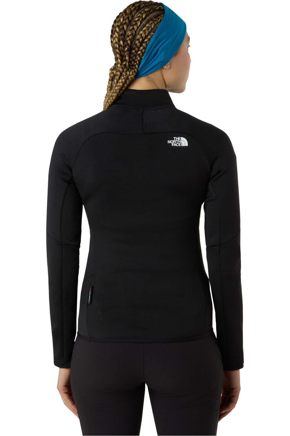 The North Face forro polar mujer W METEORA 1/4 ZIP FLEECE vista trasera