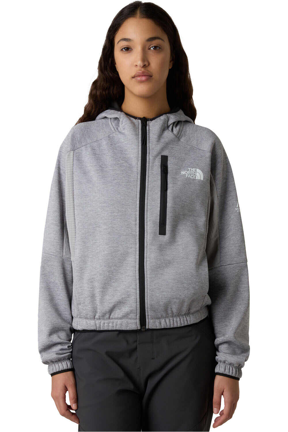 The North Face forro polar mujer W MOUNTAIN ATHLETICS FLEECE FULL ZIP JAC vista frontal