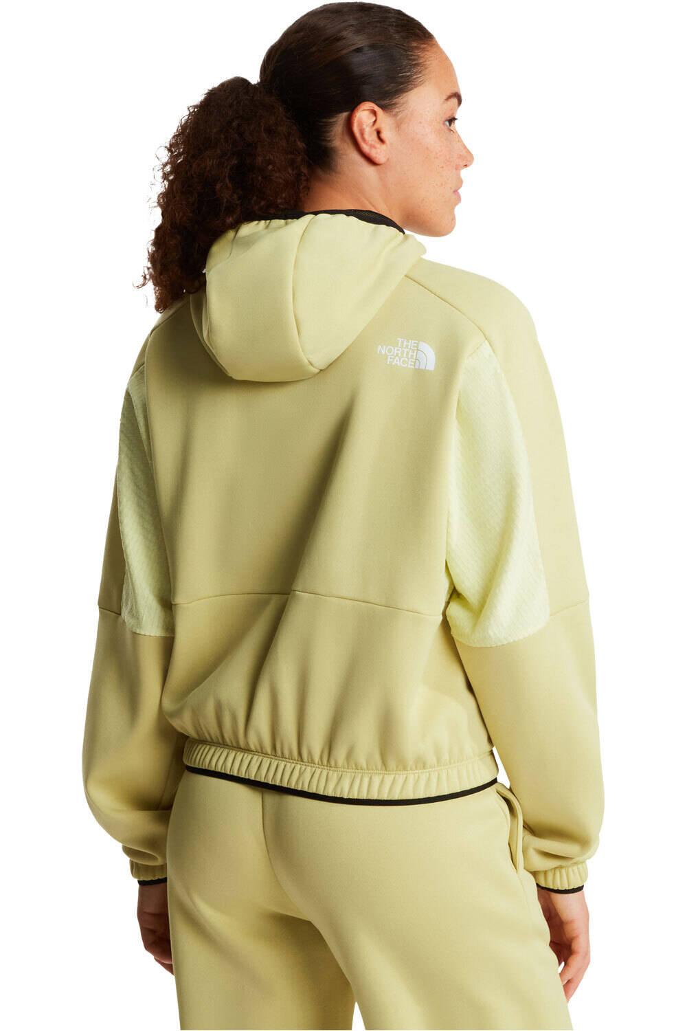 The North Face forro polar mujer W MOUNTAIN ATHLETICS FLEECE FULL ZIP JAC vista trasera