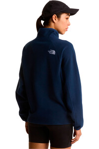 The North Face forro polar mujer W OXARA FULL ZIP FLEECE vista trasera