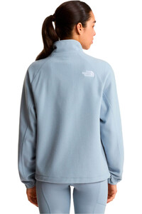 The North Face forro polar mujer W OXARA FULL ZIP FLEECE vista trasera