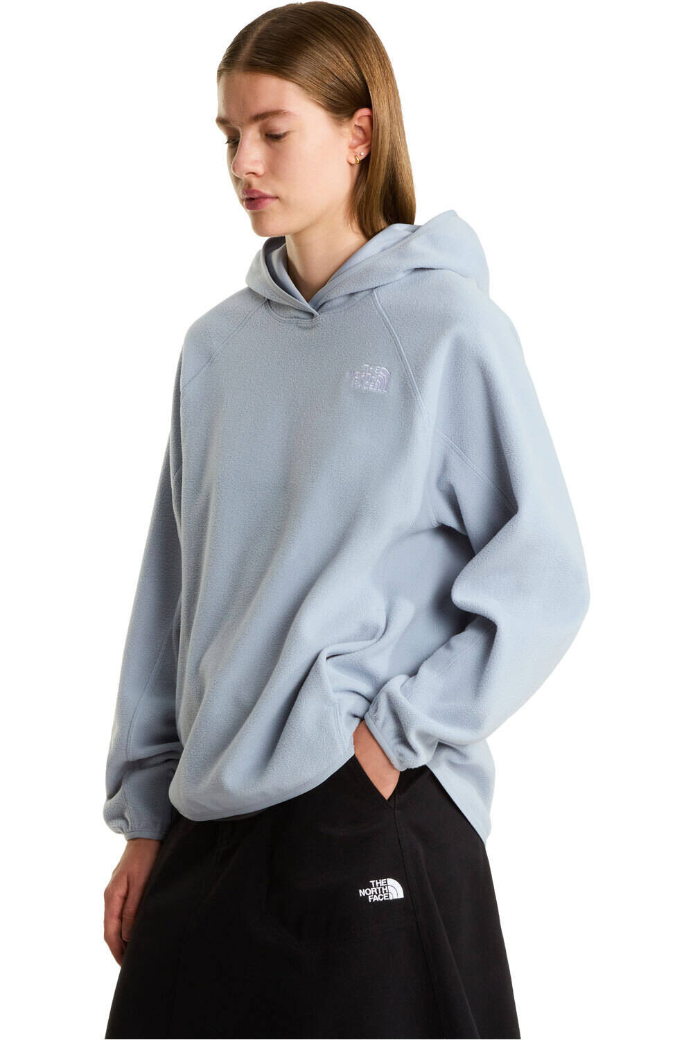 The North Face forro polar mujer W OXARA HOODED FLEECE vista frontal