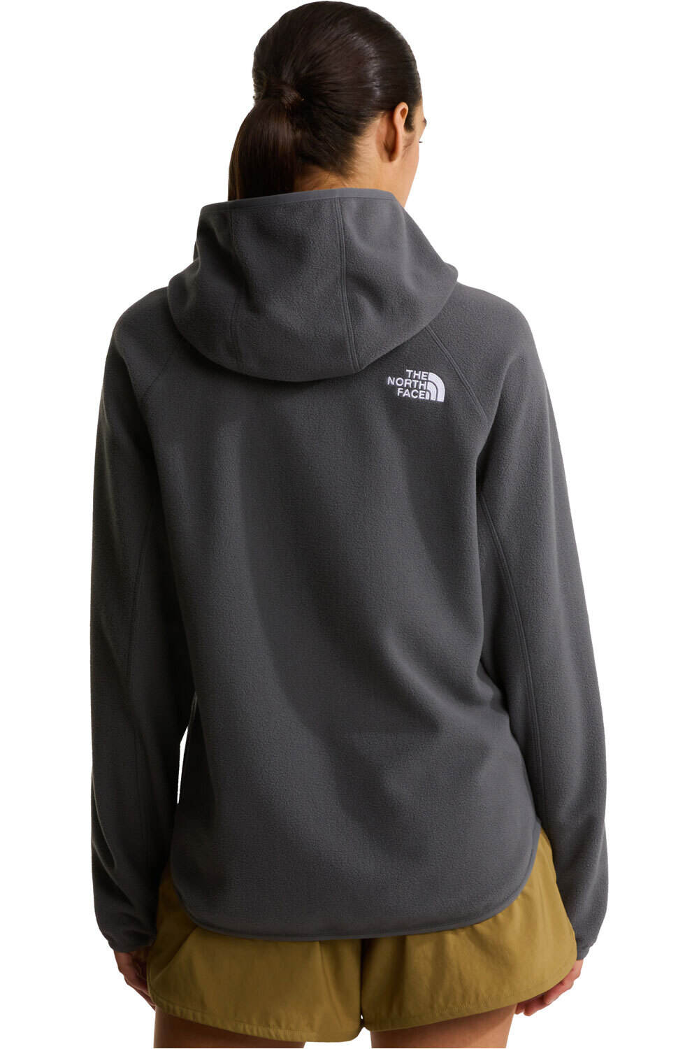 The North Face forro polar mujer W OXARA HOODED FLEECE vista trasera