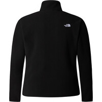 The North Face forro polar mujer W PLUS GLACIER FLEECE 1/4 ZIP JACKET 03
