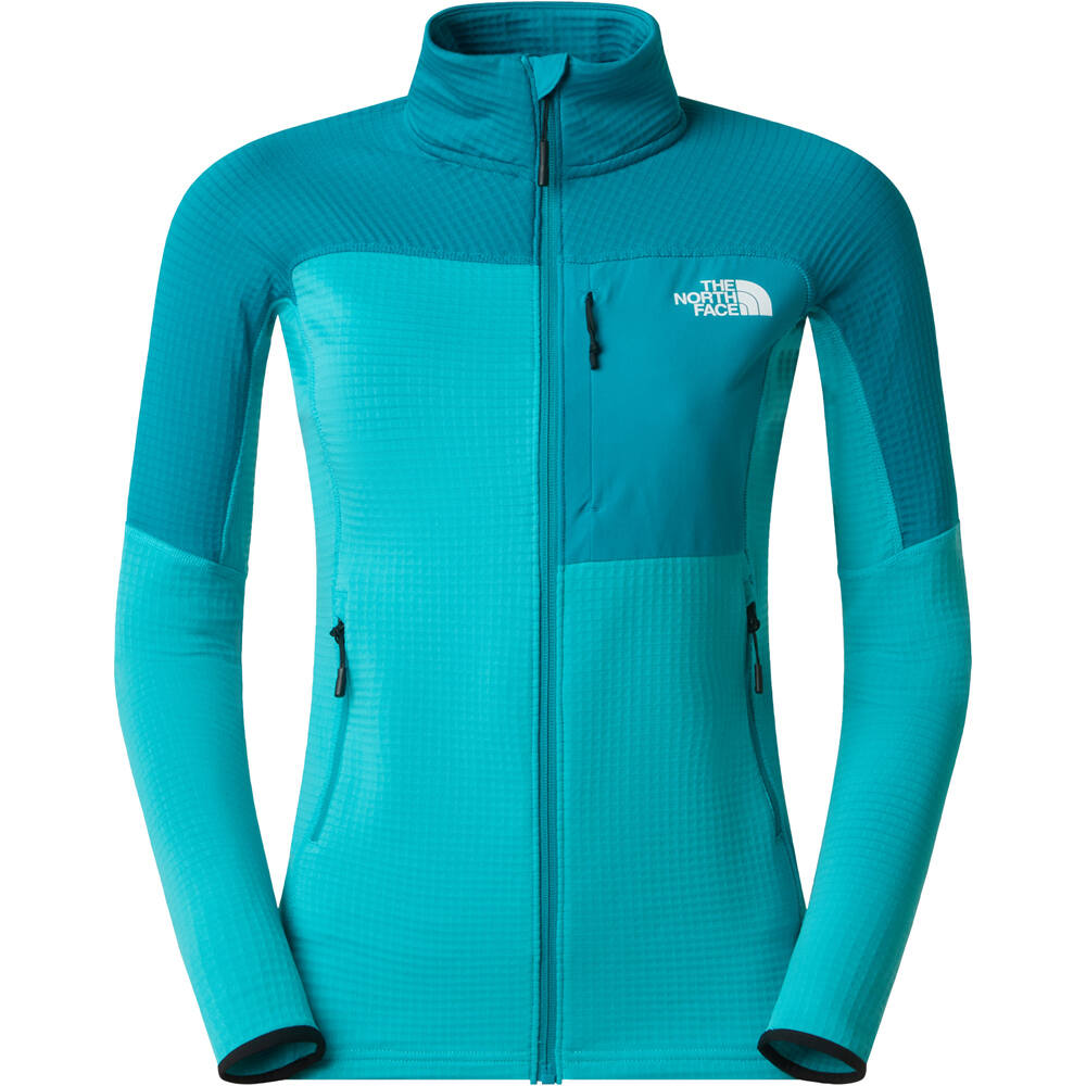 The North Face forro polar mujer W POLARTEC POWERGRID STORMGAP JACKET 03