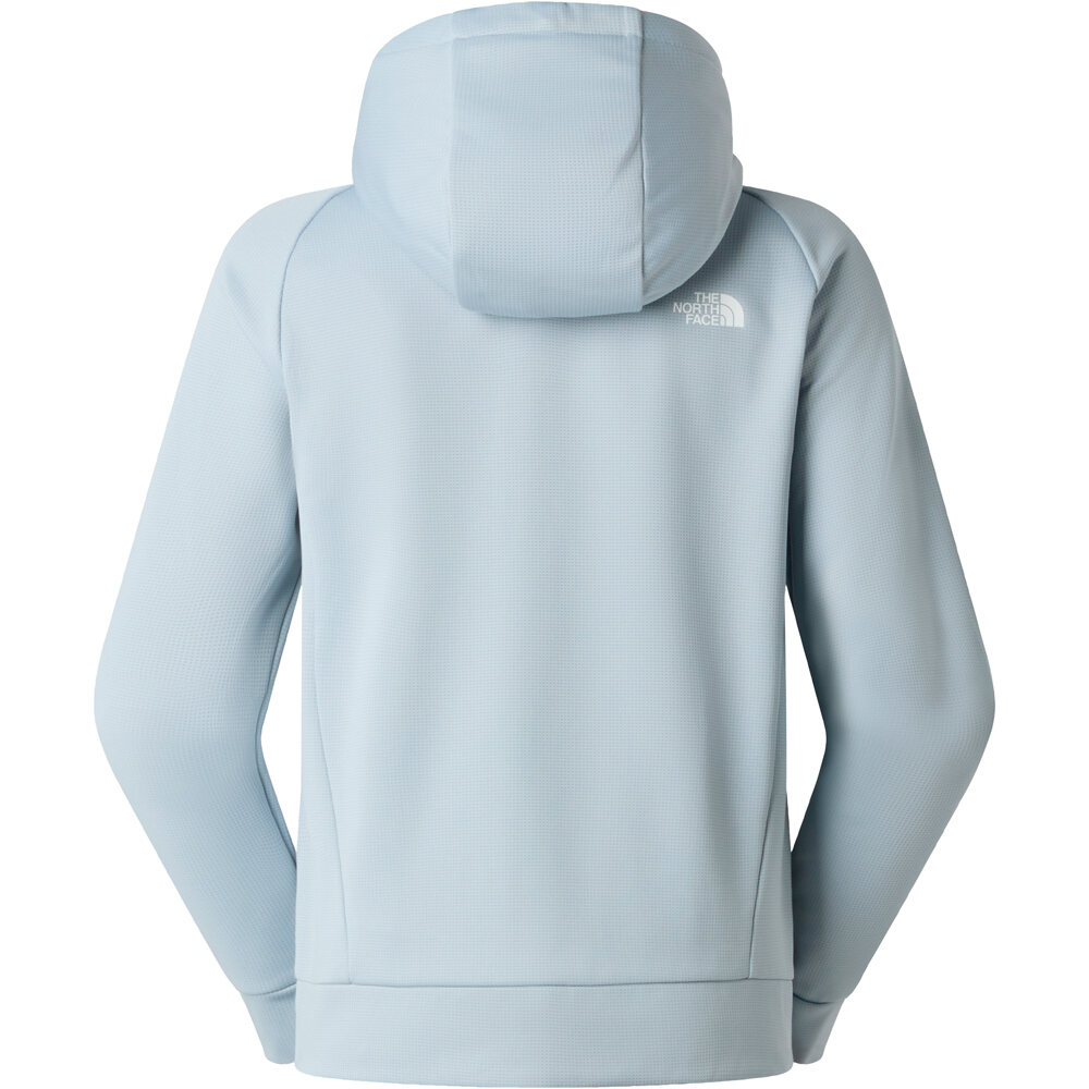 The North Face forro polar mujer W REAXION 2.0 HOODED FULL ZIP JACKET 05