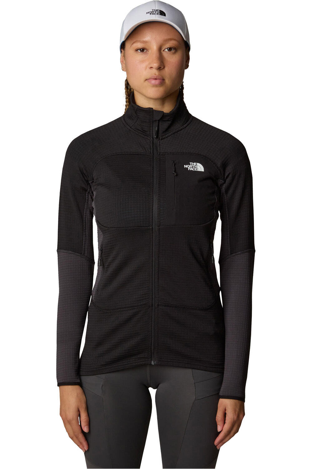 The North Face forro polar mujer W STORMGAP POWERGRID JACKET vista frontal
