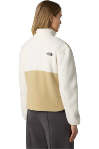 The North Face forro polar mujer W YUMIORI 1/4 ZIP vista trasera