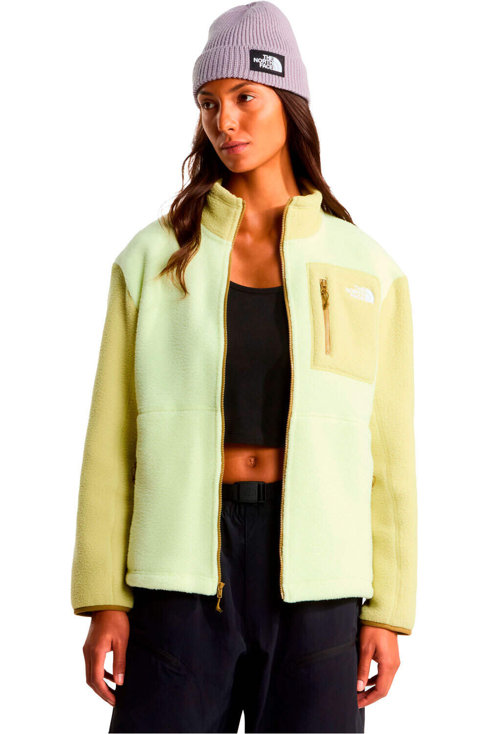 The North Face forro polar mujer W YUMIORI FULL ZIP vista detalle