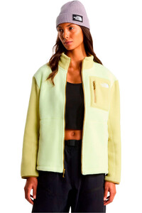 The North Face forro polar mujer W YUMIORI FULL ZIP vista detalle