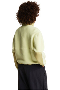 The North Face forro polar mujer W YUMIORI OFF PEAK 1/2 ZIP JACKET vista trasera