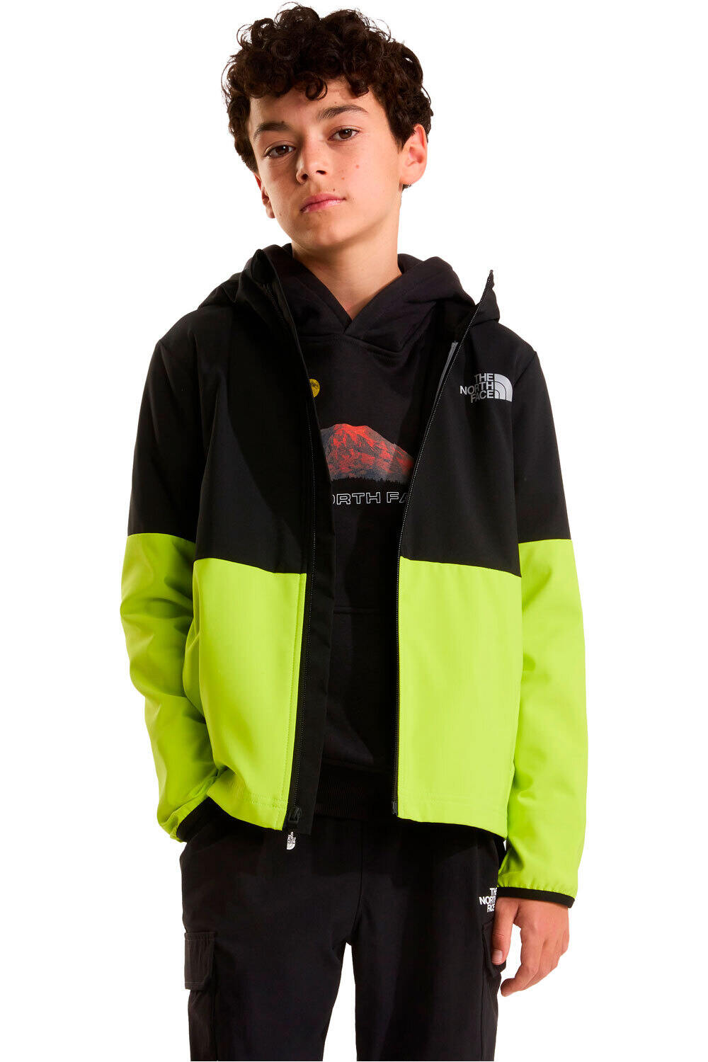 The North Face forro polar niño B ON THE TRAIL FZ HOODIE 03