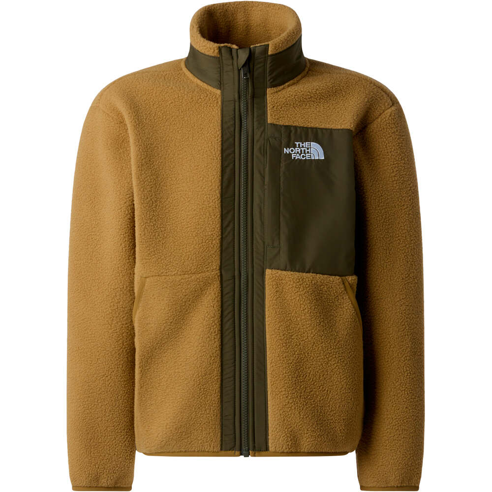 The North Face forro polar niño B YUMIORI FULL ZIP JACKET 03