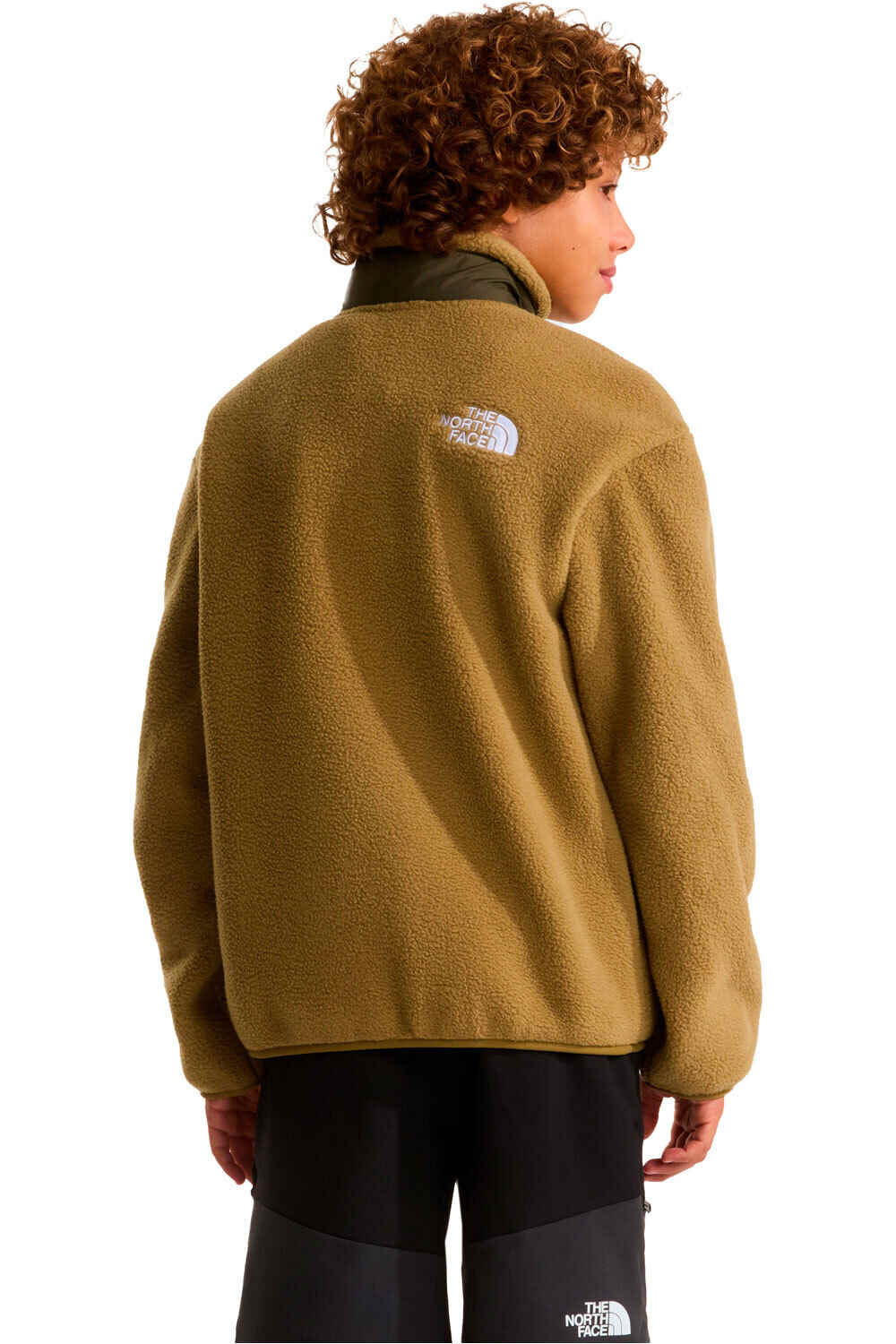 The North Face forro polar niño B YUMIORI FULL ZIP JACKET vista trasera