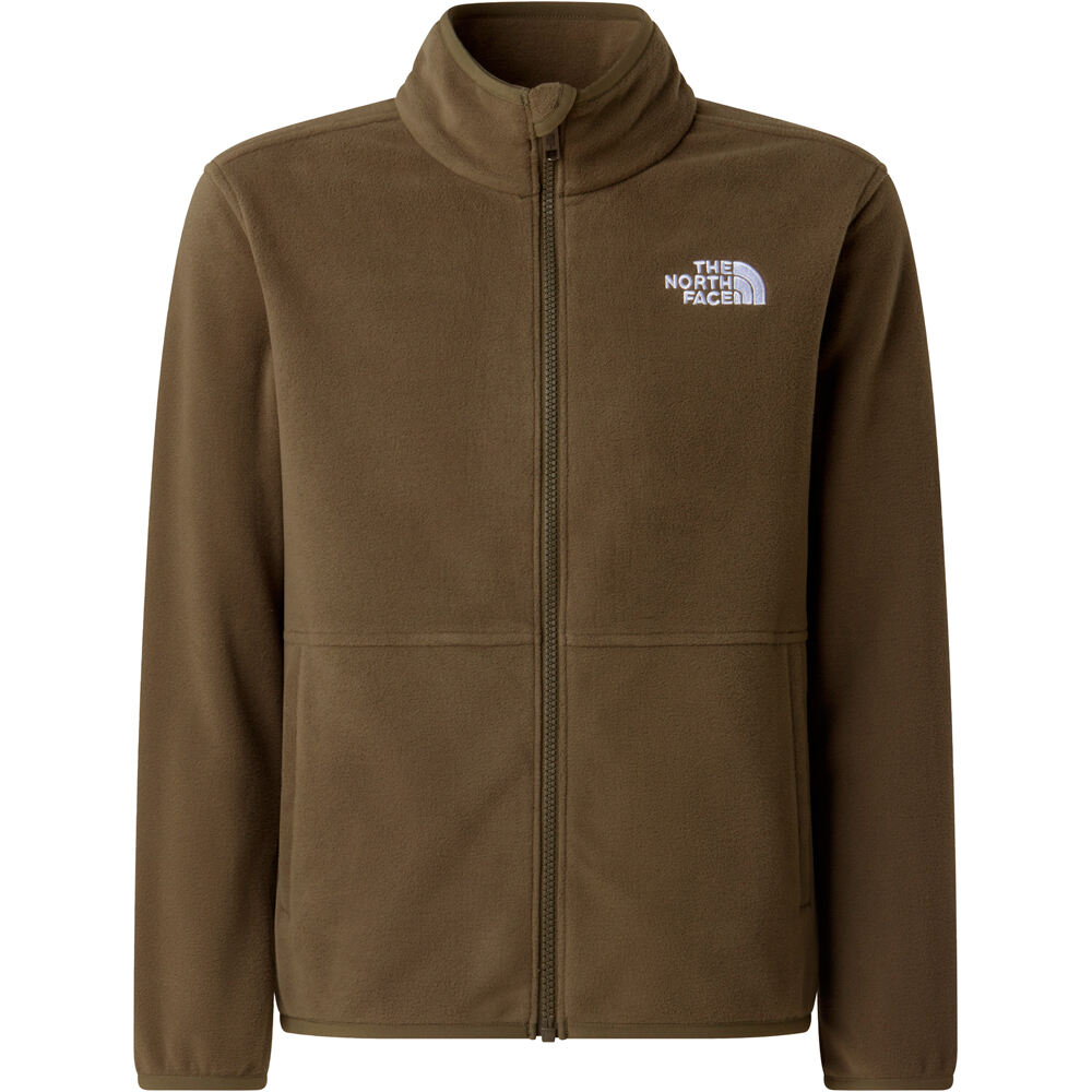The North Face forro polar niño TEEN GLACIER FZ ZIP IN JACKET vista detalle