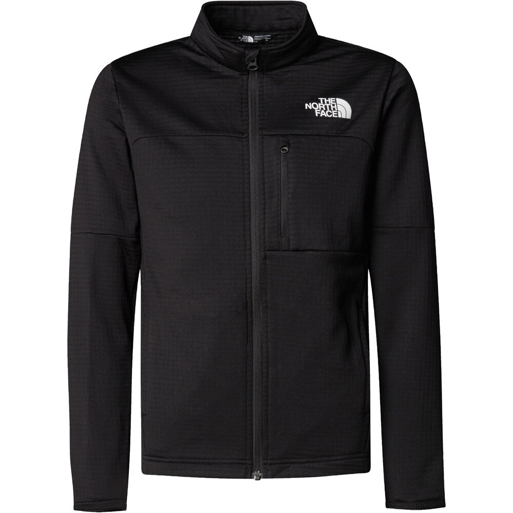 The North Face forro polar niño TEEN HIKE MIDLAYER FZ vista detalle