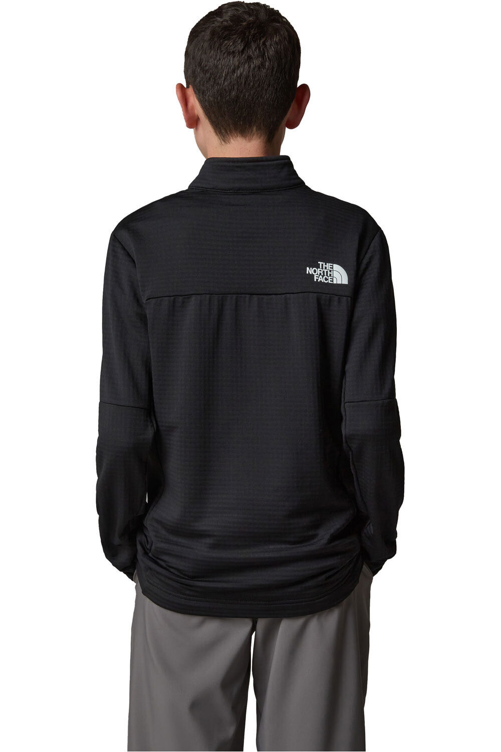 The North Face forro polar niño TEEN HIKE MIDLAYER FZ vista trasera