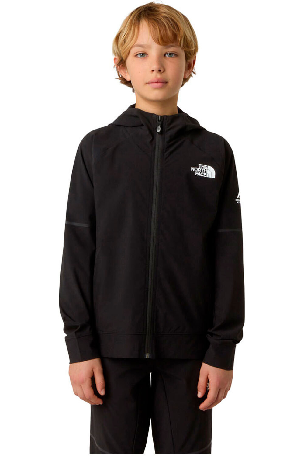 The North Face forro polar niño TEEN MOUNTAIN ATHLETICS WOVEN JACKET vista frontal