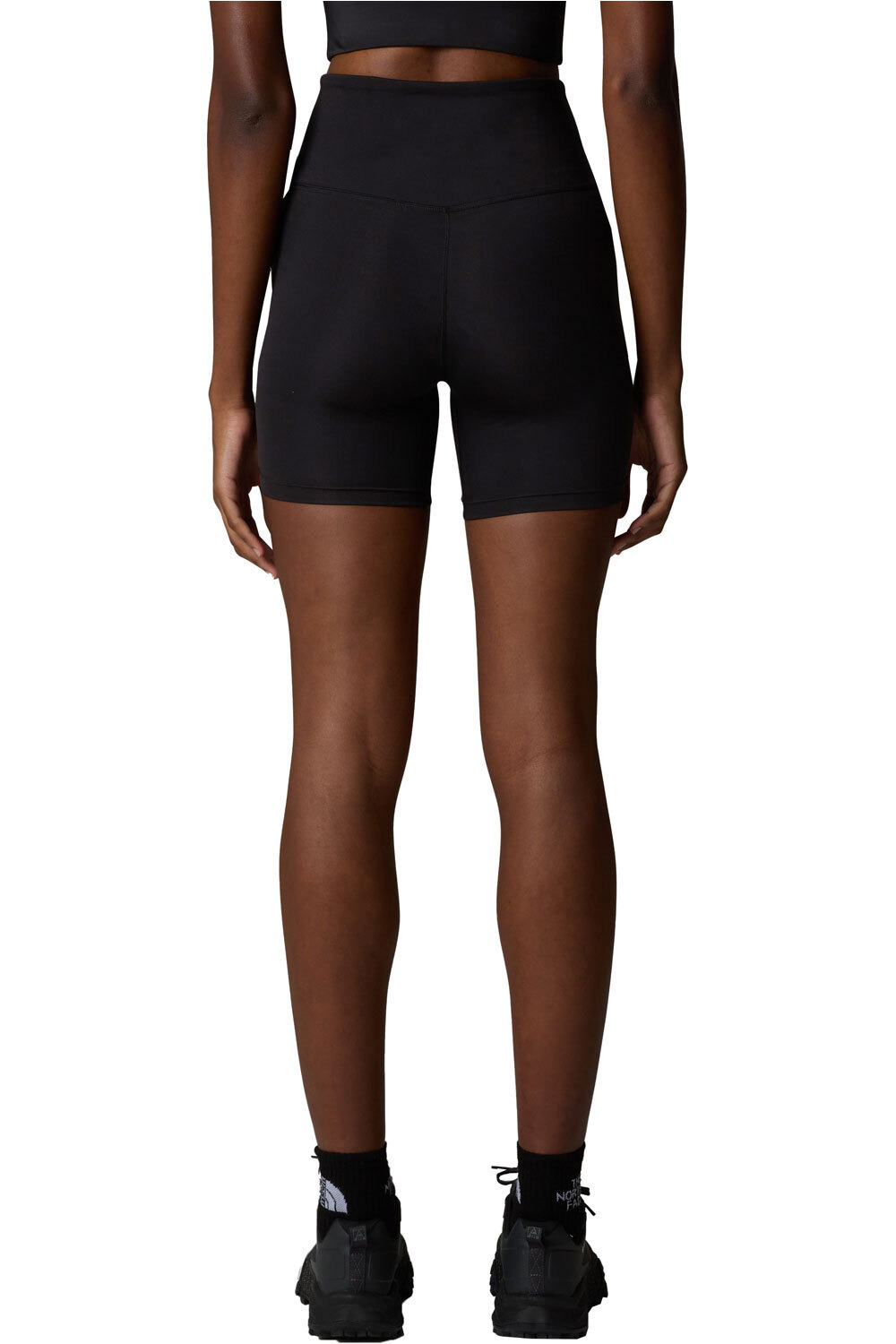 The North Face Malla Corta Mujer W FLEX 5IN TIGHT SHORT vista trasera