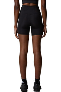 The North Face Malla Corta Mujer W FLEX 5IN TIGHT SHORT vista trasera