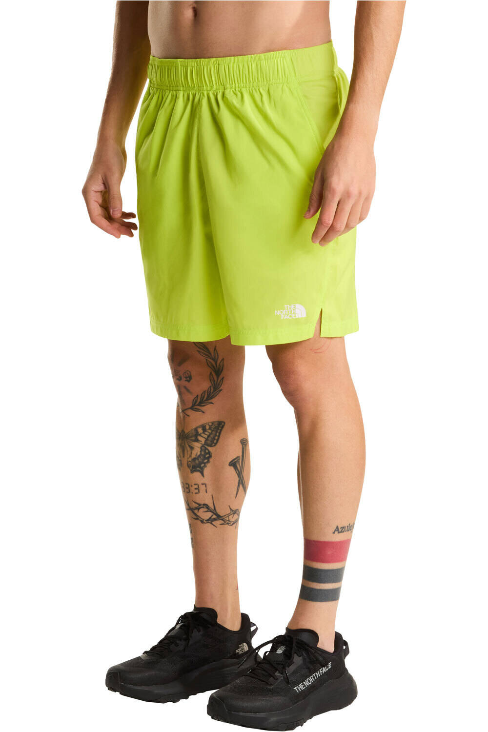 The North Face pantalón corto montaña hombre M 24/7 7IN SHORT vista frontal