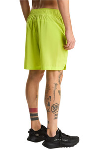 The North Face pantalón corto montaña hombre M 24/7 7IN SHORT vista trasera