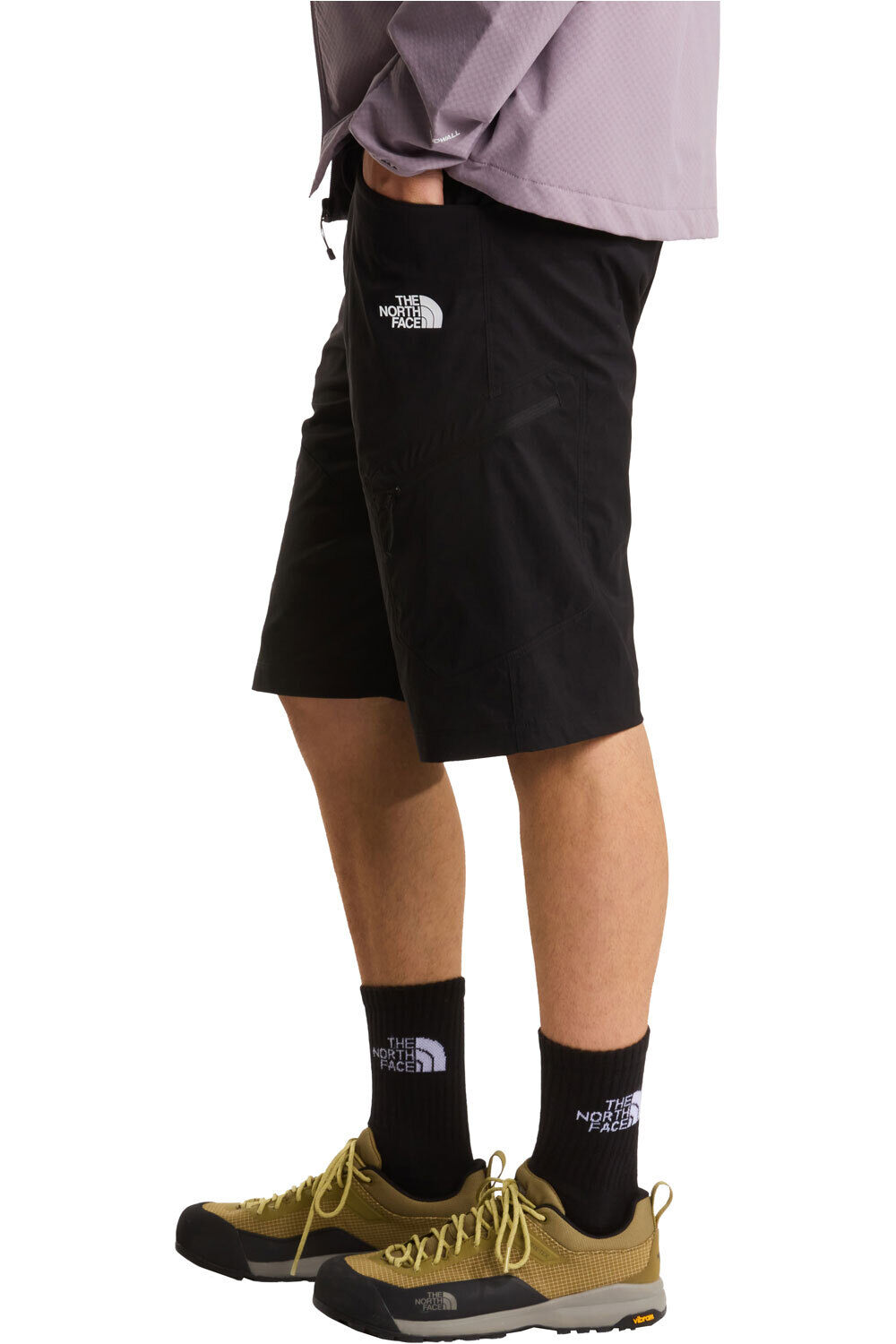 The North Face pantalón corto montaña hombre M EXPLORATION SHORT vista detalle