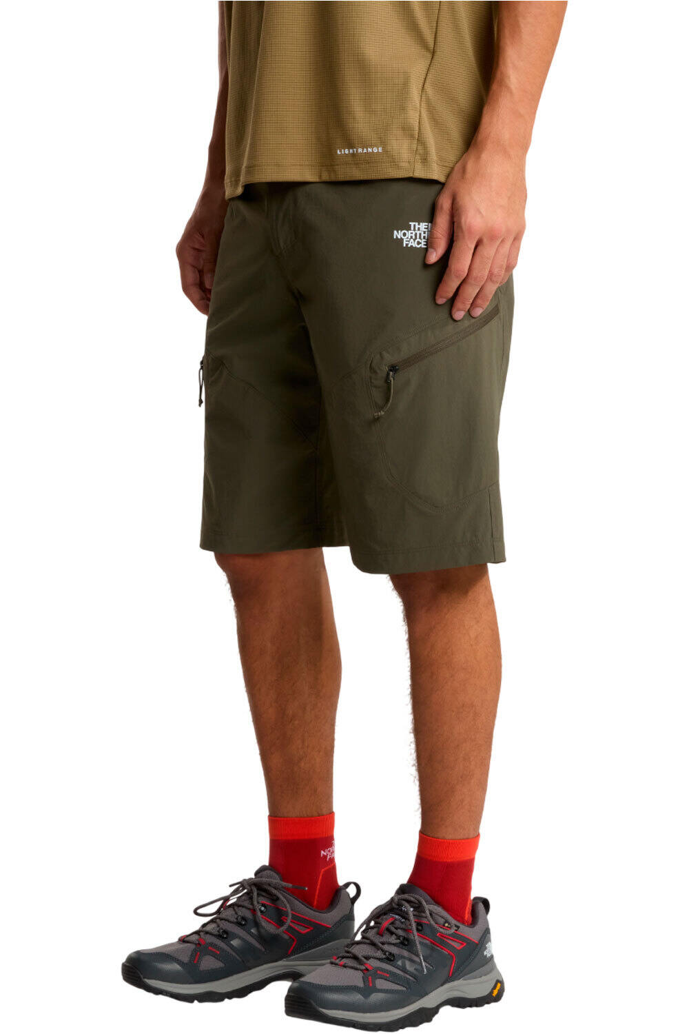 The North Face pantalón corto montaña hombre M EXPLORATION SHORT vista frontal