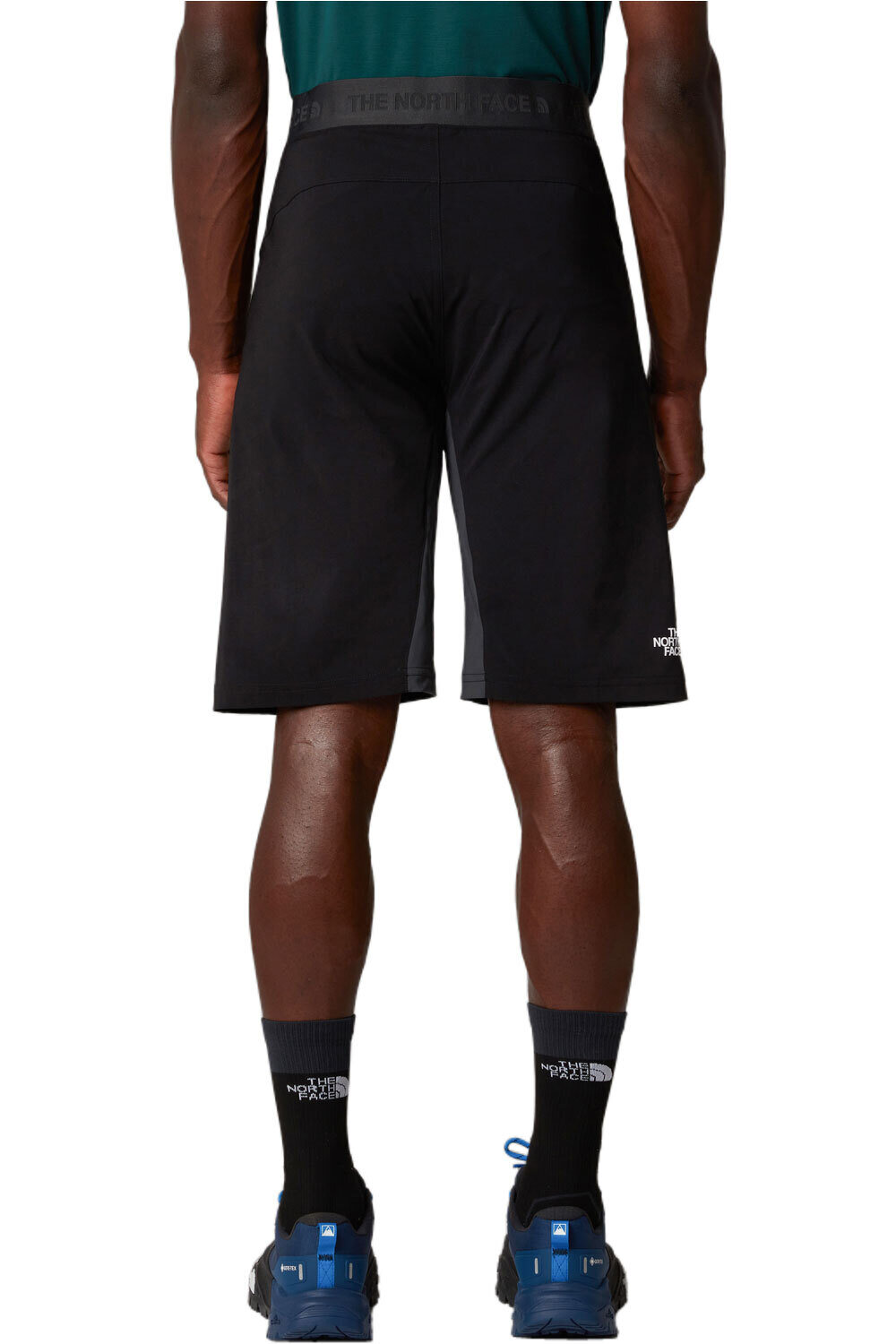 The North Face pantalón corto montaña hombre M FELIK SLIM TAPERED SHORT vista trasera
