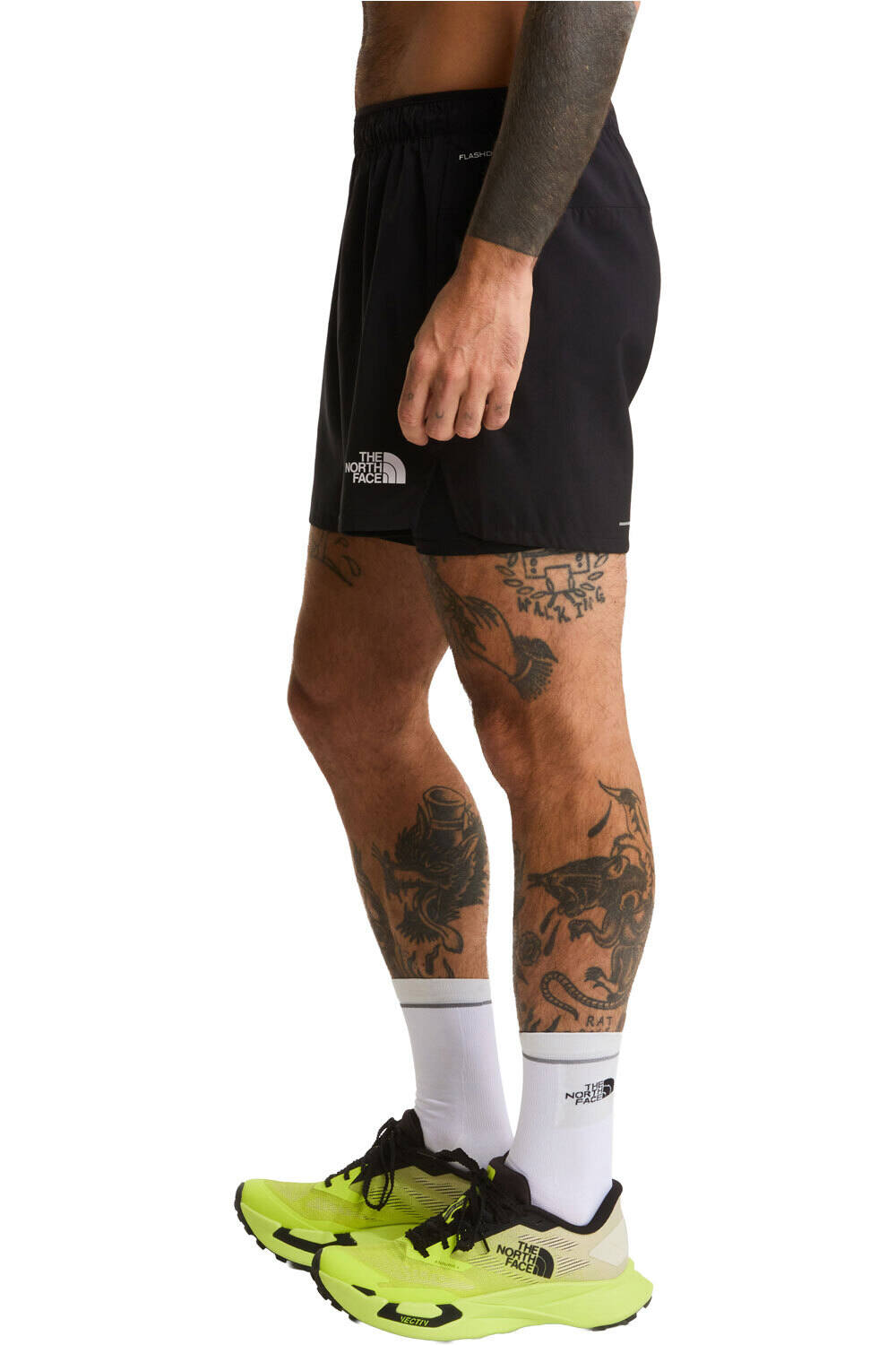 The North Face pantalón corto montaña hombre M LIGHTBRIGHT 2IN1 SHORT 5IN vista detalle