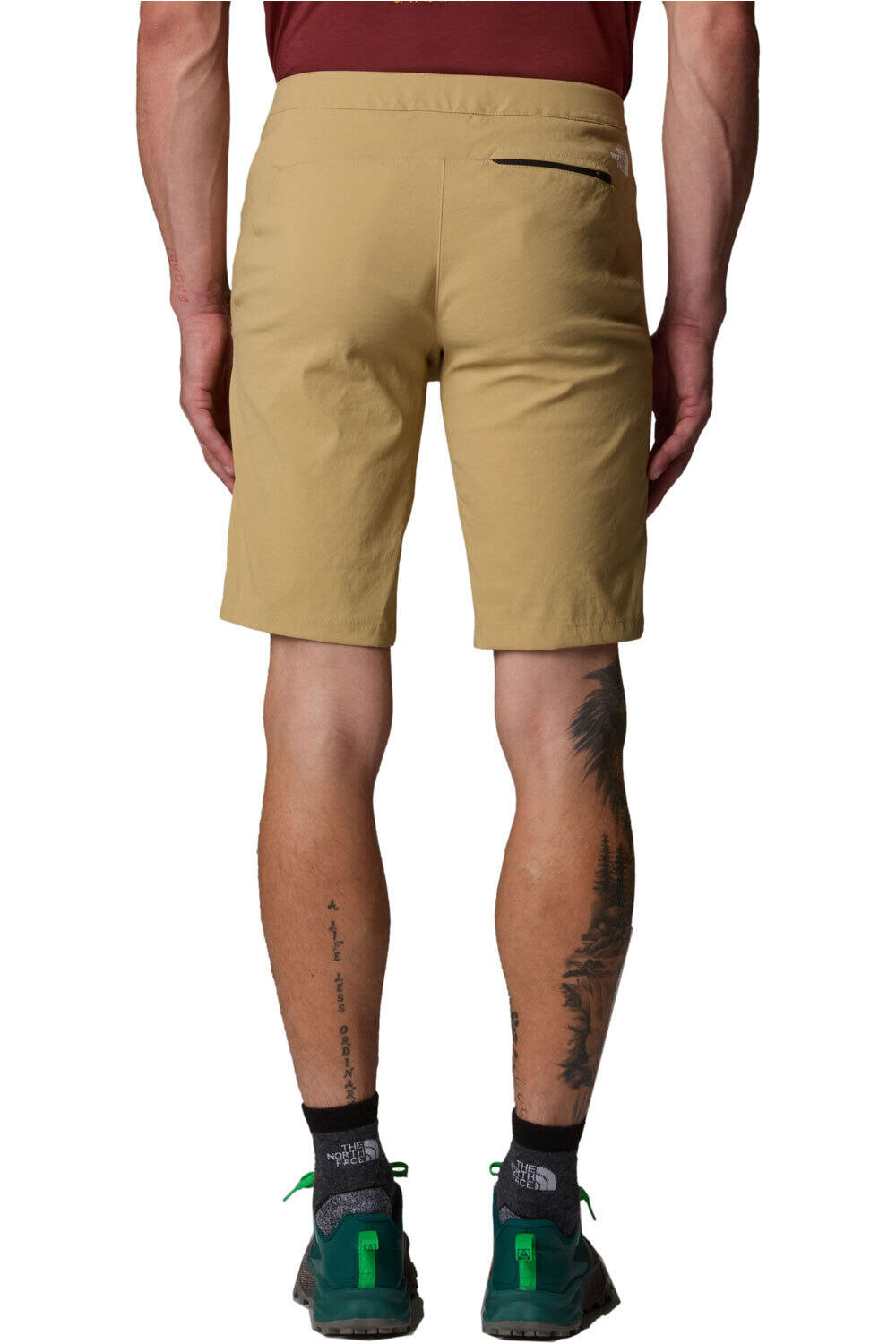 The North Face pantalón corto montaña hombre M LIGHTNING SHORT vista trasera