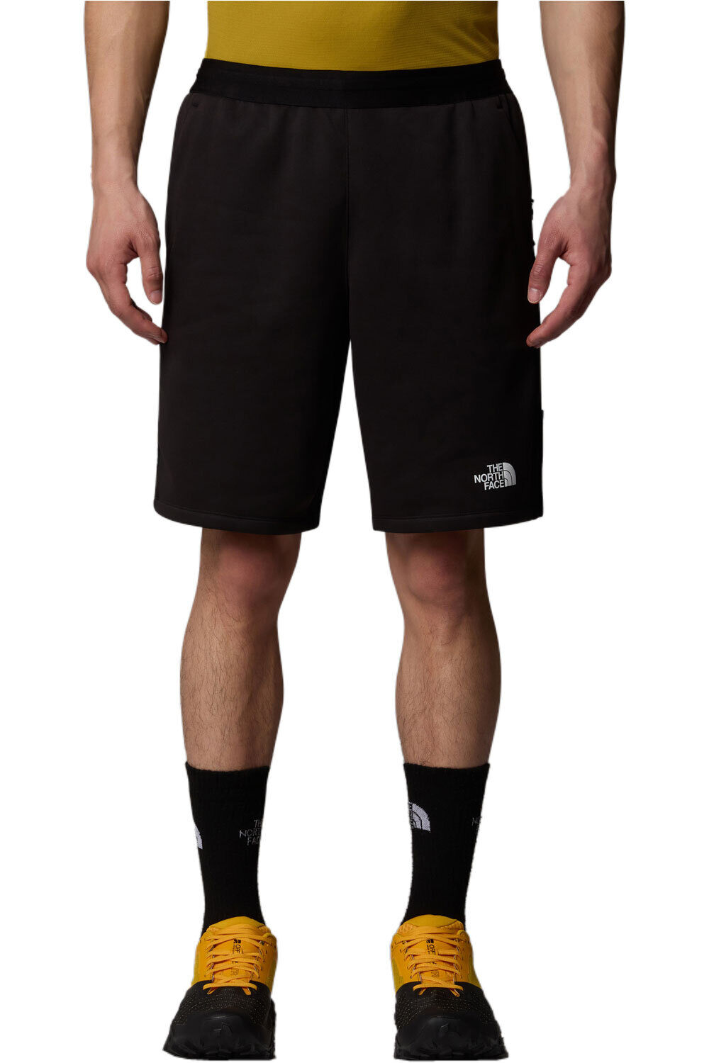 The North Face pantalón corto montaña hombre M MA FLEECE SHORTS vista frontal